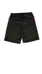 Short Feminino Meia Coxa BSCross – Camuflado Vermelho